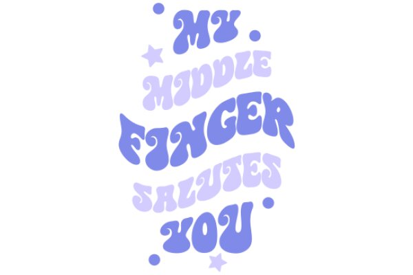 A Purple Affirmation of Middle Finger Salutes