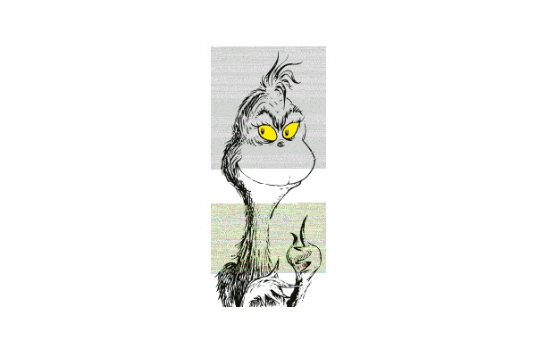 The Grinch's Gloomy Grin