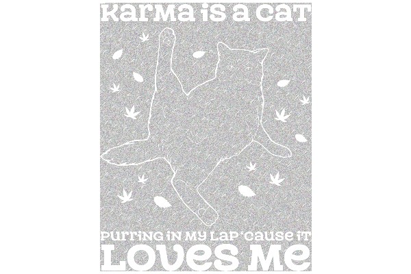 Karma Cat: Purr-fecting My Lap 'Cause It Loves Me