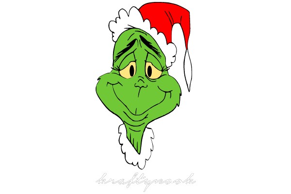 Grinch in Santa Hat