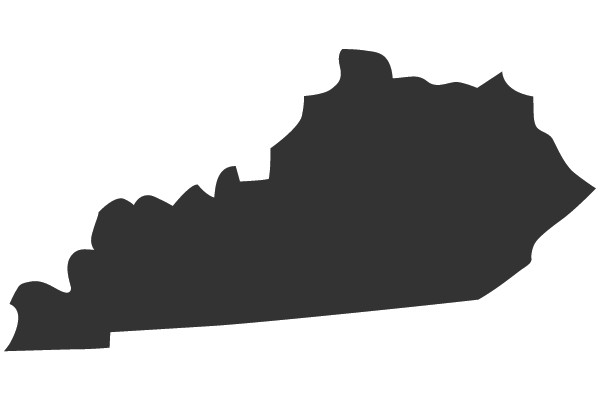 Kentucky Outline Map