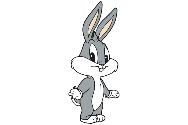 Bugs Bunny in a Classic Pose