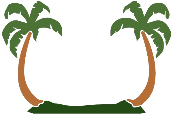 Tropical Paradise Frame