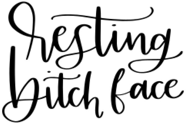 Resting Bitch Face: A Graphic Design