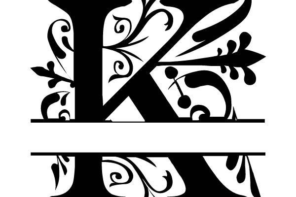 Elegant Flourished Initials