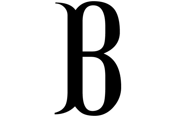 Bold Serif Letter B