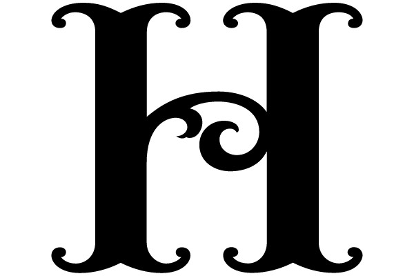 The Art of Typography: The Letter 'H'