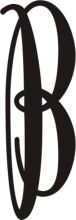A Simple Black and White Logo