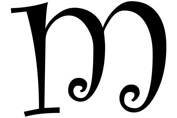 Two Gothic Style Letters