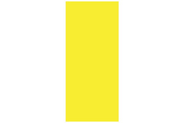 Vibrant Yellow Square on a White Background