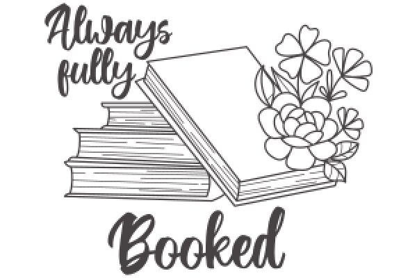 Always Fully Booked: A Graphic Design Showcasing the Beauty of Reading