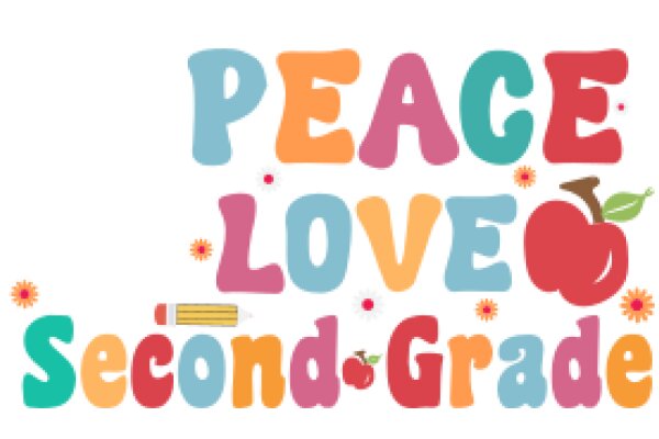 Peace, Love, and Second Grade: A Colorful Promotion for Education and Harmony