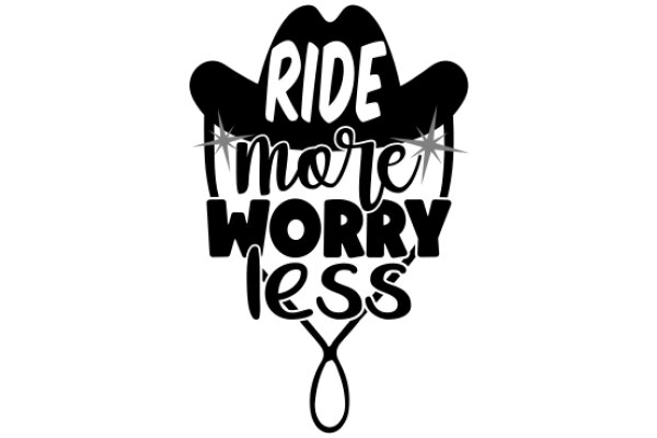 Ride More, Worry Less: A Cowboy's Motto