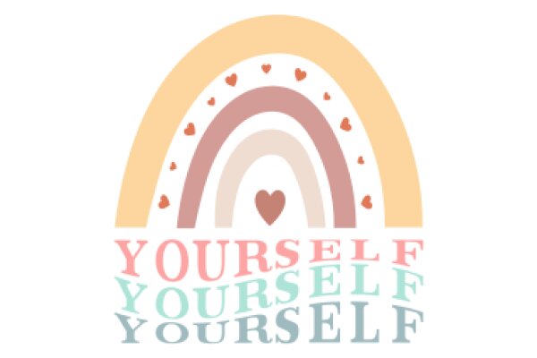 Yourself, Yourself, Yourself: A Colorful Affirmation Poster