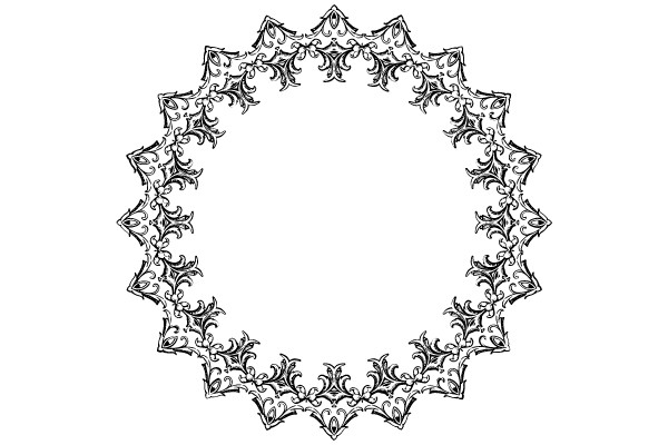 Vintage Flourish Frame: A Classic and Elegant Design