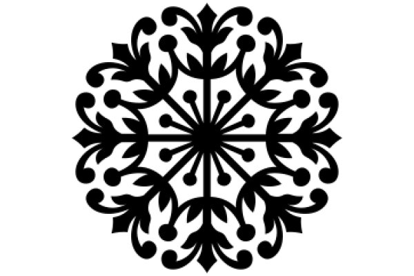 Stylized Floral Pattern in