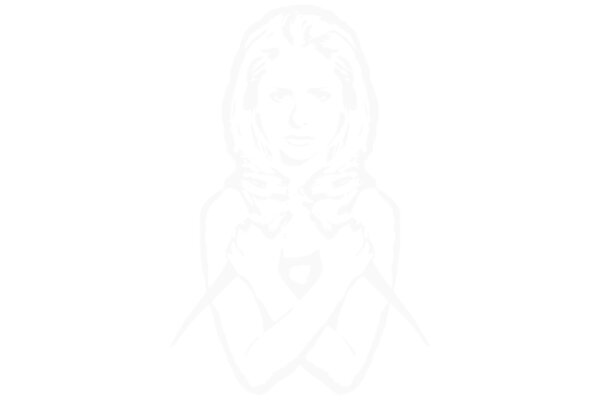 A Silhouette of a Woman with Crossed Arms