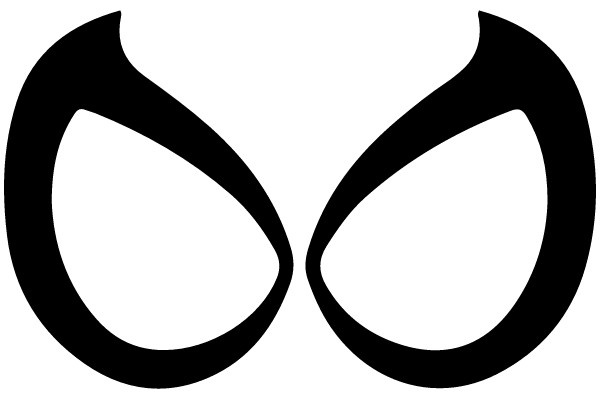 Symmetrical Black Shapes