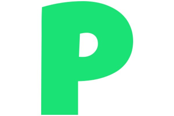 A Simple, Yet Effective, Representation of the Letter 'P' in Green