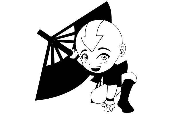 Smiling Boy with a Spade