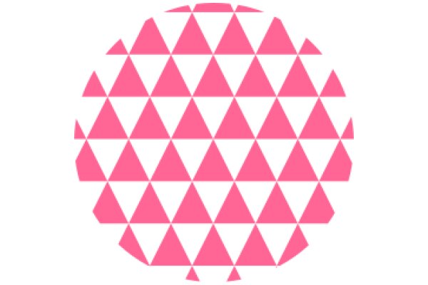 Vibrant Pink Geometric Pattern