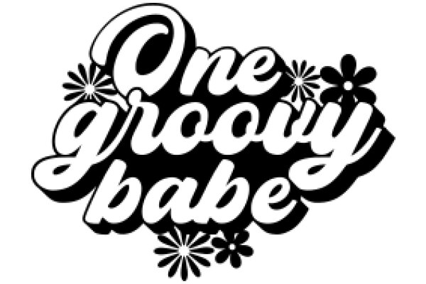 Stylized Logo with Flower Design and Text