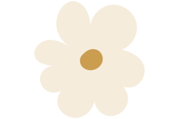 A Delightful Flower: A Close-up View of a Flower with a Brown Center