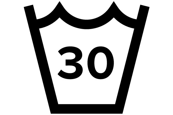 Laundry Symbol 30