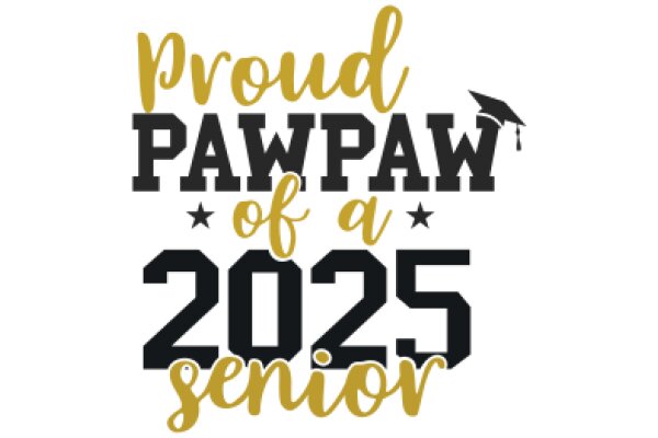 Proud Paw of a 2025 Senior