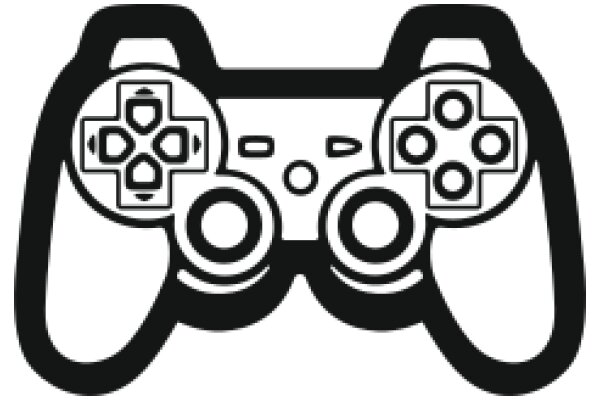 Stylized Game Controller Icon