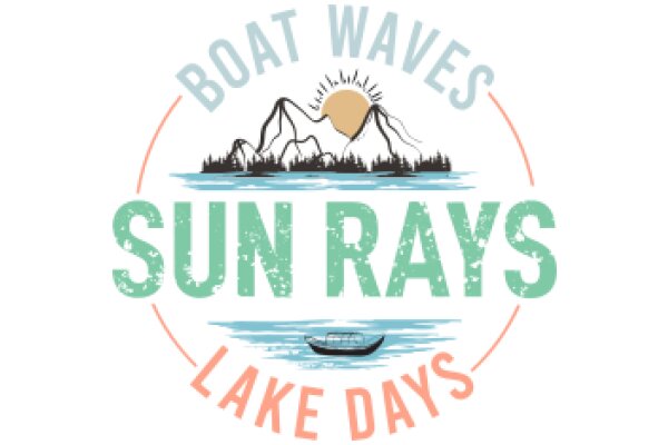 Sunny Boat Waves Lake Days