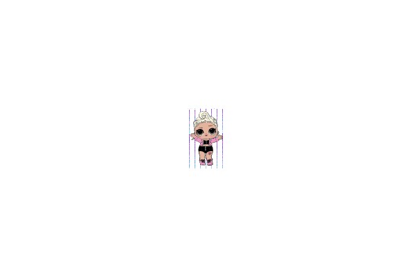 Fashionable Cartoon Character