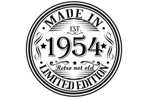 Vintage-Inspired Seal of Authenticity for Retro Not Old
