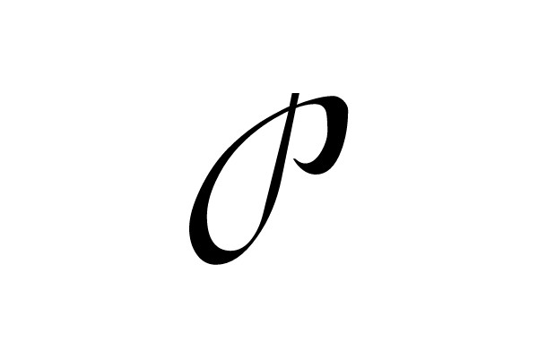 Graceful Cursive Letter 'C'