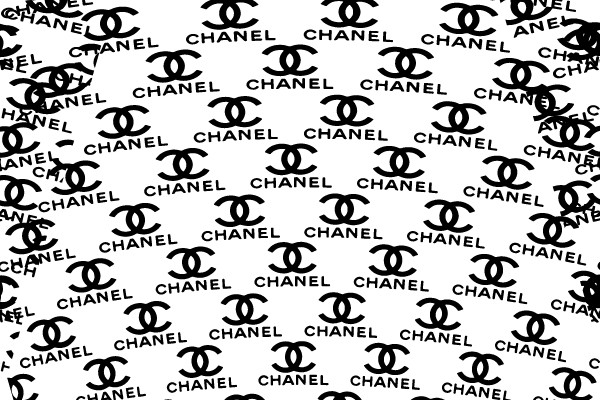 Repetitive Chanel Logo Pattern
