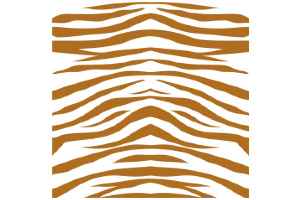 Stylized Zebra Pattern with a Black Background
