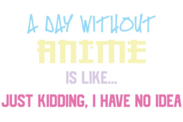 A Day Without Anime: A Humorous Take on the Impact of Anime on Our Lives