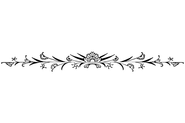 Vintage Ornament Flourish Design