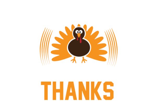 Thanksgiving Greeting with a Festive Turkey