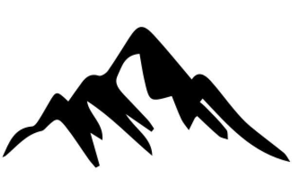 Silhouette of a Mountain Range