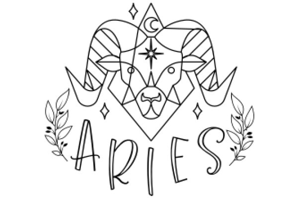 Aries Astrology Logo: A Symbolic Representation of the Ram's Strength and Courage