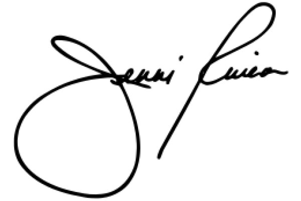 Signature of Jennifer Lopez