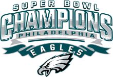 Super Bowl Champions Philadelphia Eagles Logo