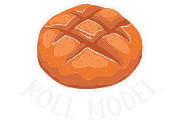 A Delicious Illustration of a Bread Roll from Roll Model Bakery