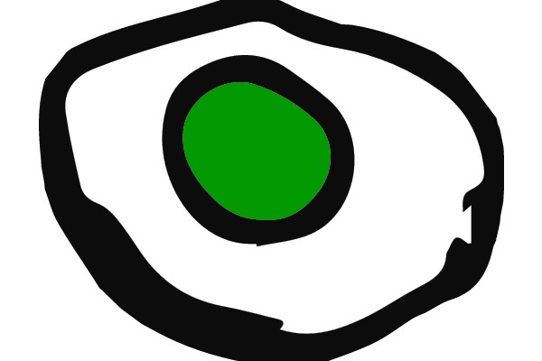 Oval with Green Shape