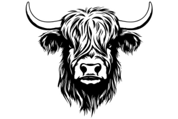 The Majestic Longhorn Bull: A Illustration