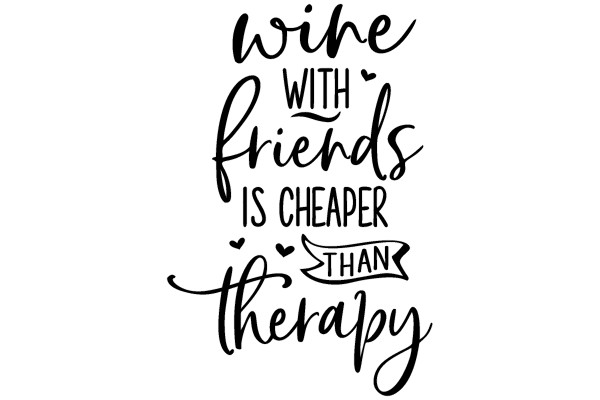 Wine with Friends is Cheaper Than Therapy