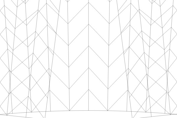 Template Size Confirmation for Chevron Pattern