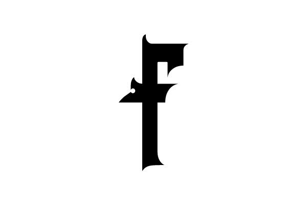 Bold Black Letter F