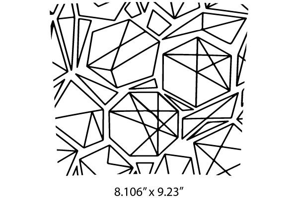 Intersecting Geometry: Abstract Line Art
